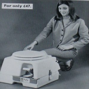 The Thetford Porta Potti was once cutting-edge caravanning technology