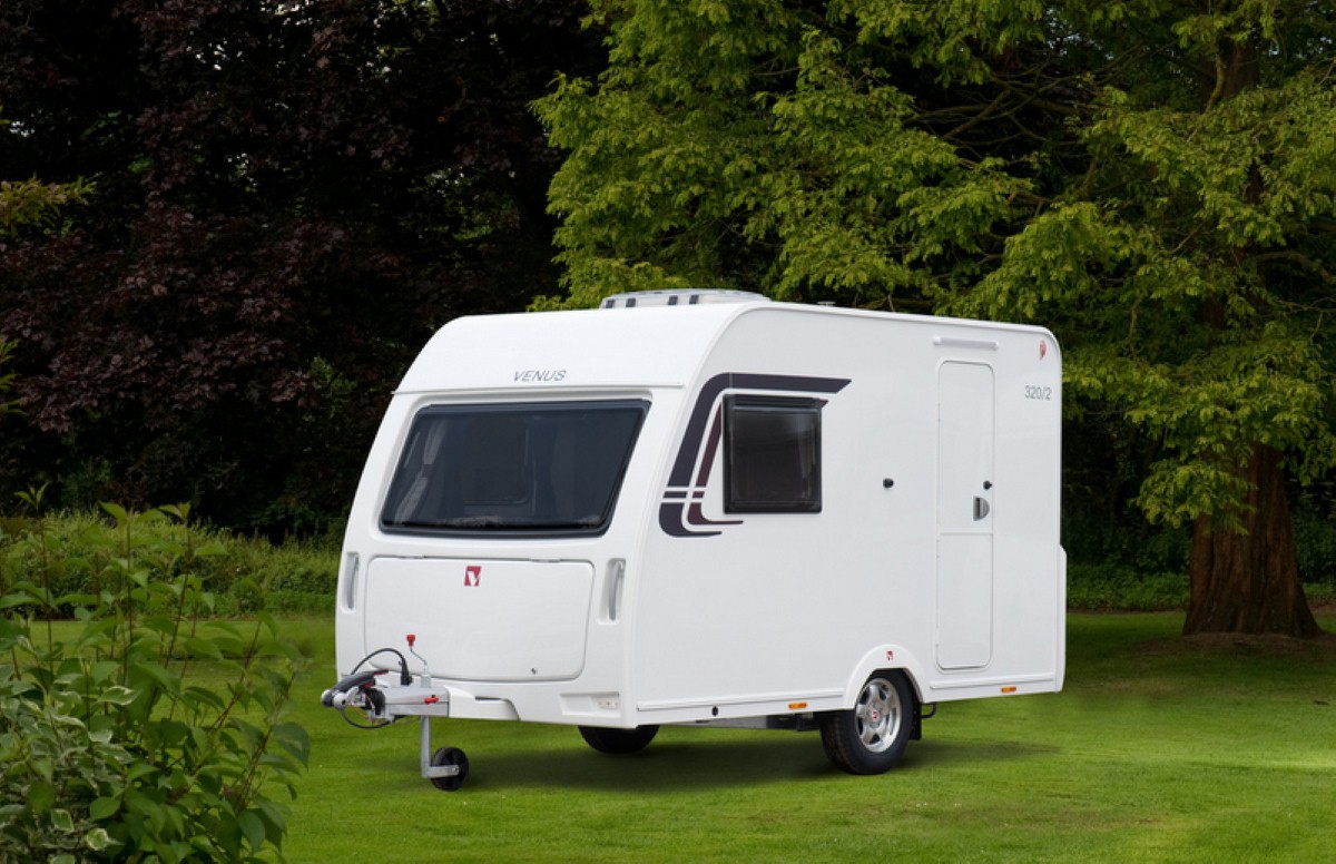 The new Venus caravan from Lunar has been showcased all over the UK