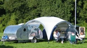 Teardrop trailers are becoming increasingly popular in the UK