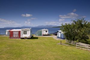 North Ledaig caravan park in Scotland is the setting for a new experiment