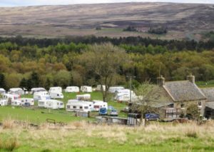 Brow House caravan site in Goathland. where the explosion occurred