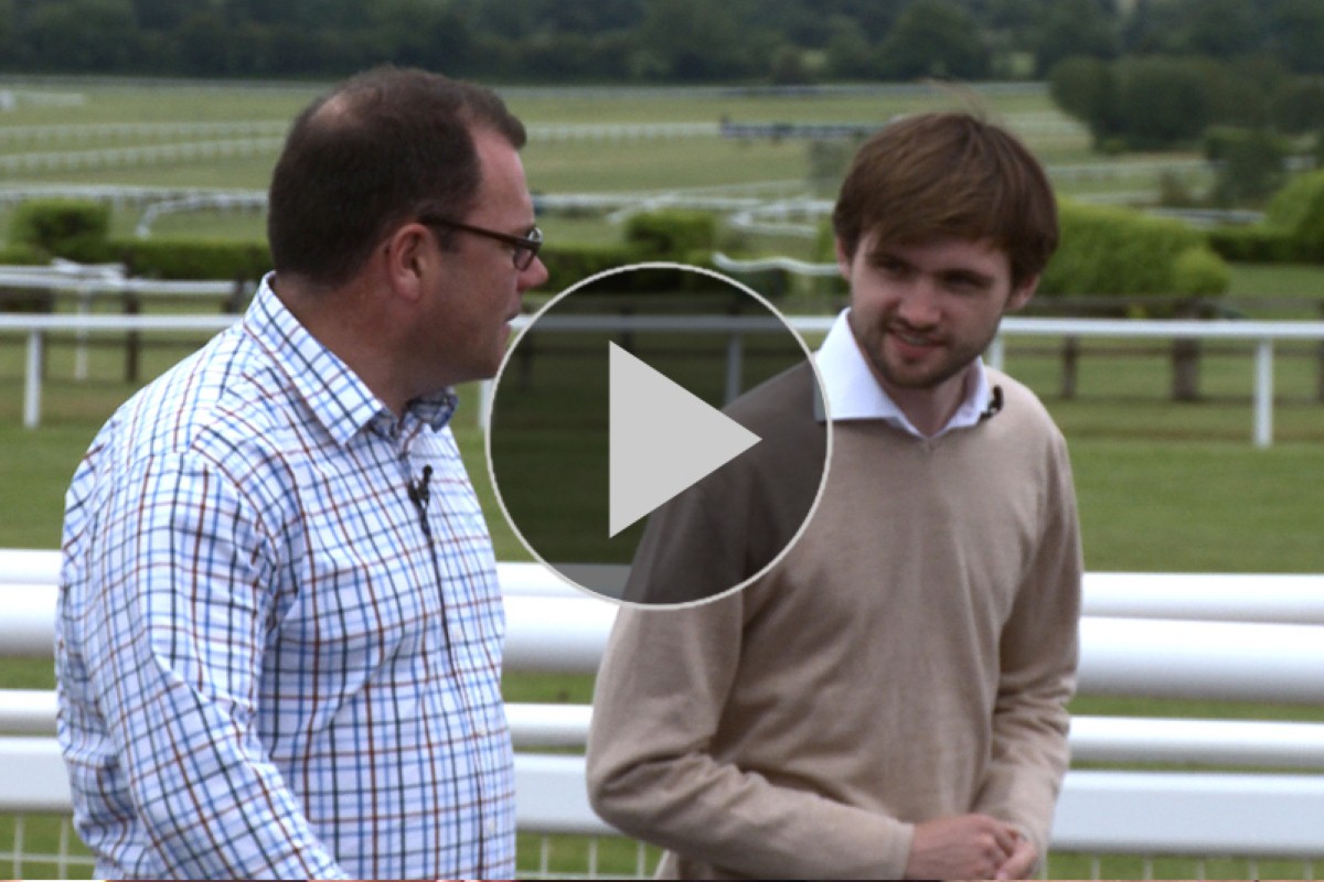 Ed Cross (left) talks through the key things to look out for