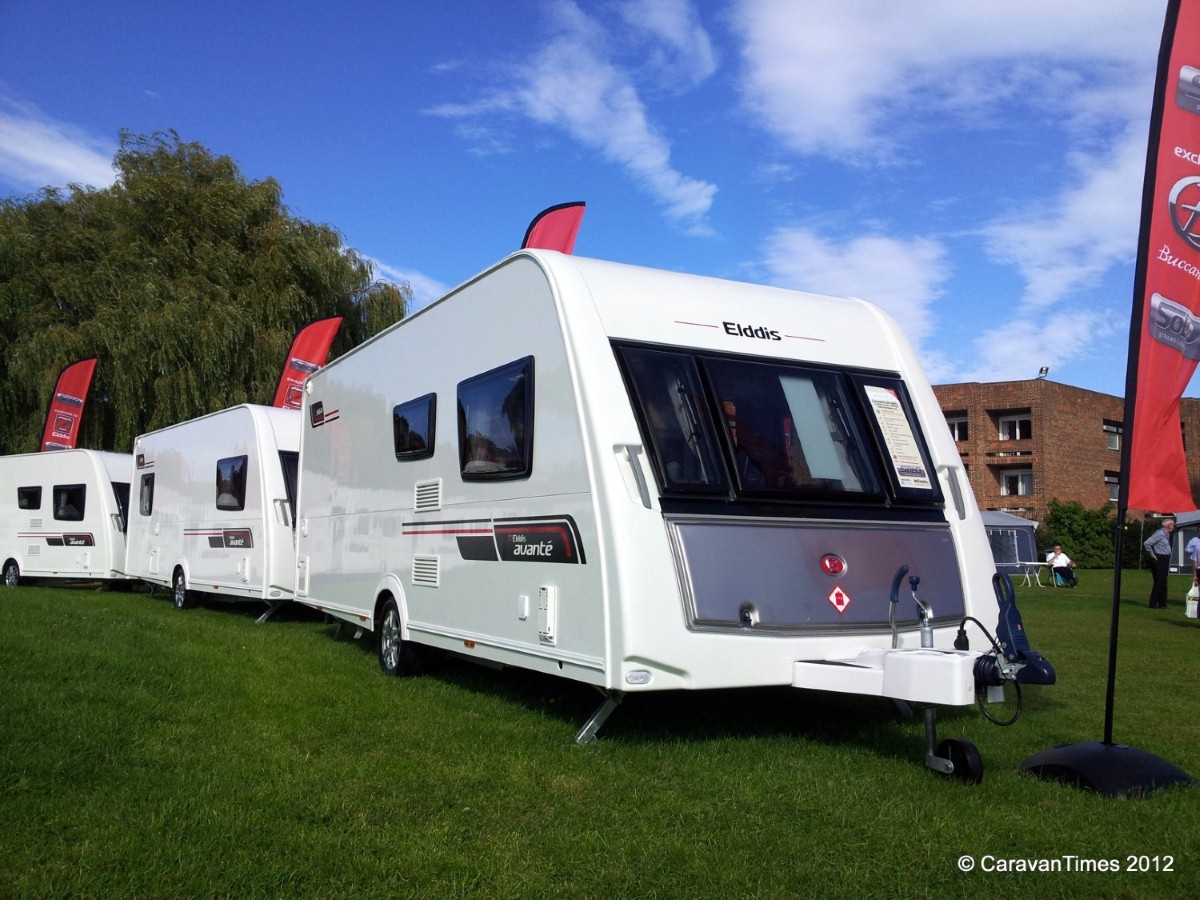 Elddis were one of the four main touring caravan manufacturers at the show