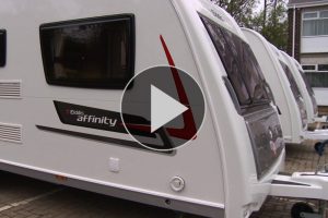The Affinity features a large front gas locker and plenty of interior overhead storage