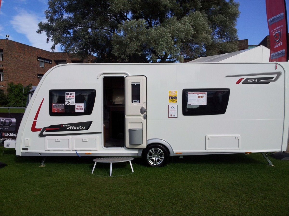 The Elddis Affinity range was launched last summer