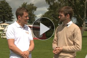 Rob Walton from Simple Caravan Insurance (left) offers some helpful tips on how to tow a caravan