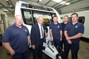 Staff at Salop Leisure's workshop have been extra busy this year