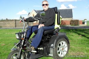Steve Bunker has clocked up over 2,000 miles on his scooter in three years