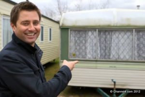 George spent much of his childhood on caravan holidays