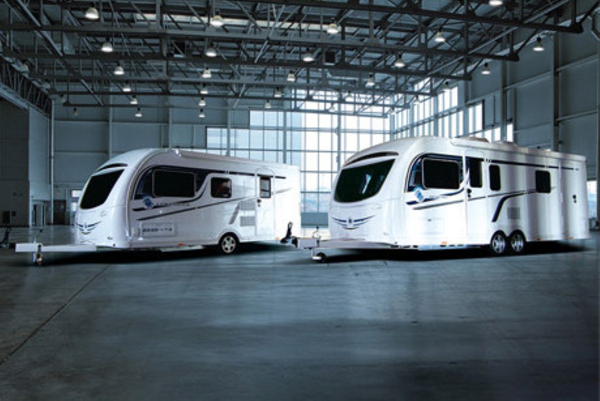 The Eterniti Genesis BB5 was built after Esther Daniels asked her husband for a bigger caravan
