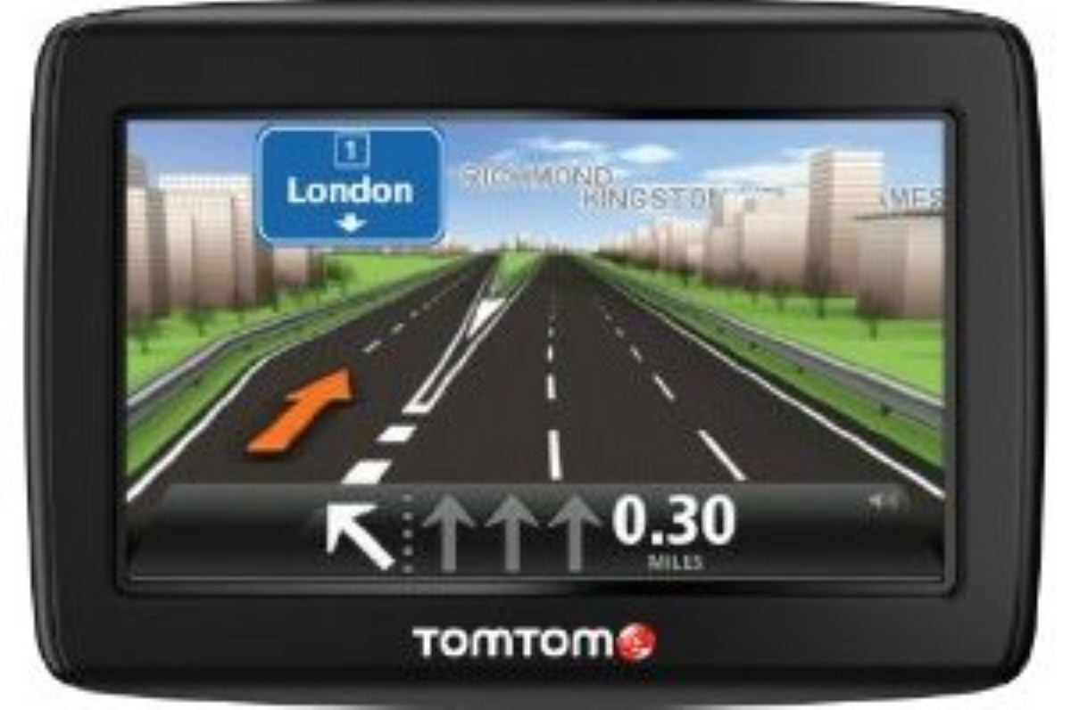 One lucky winner is now the proud owner of this sat nav