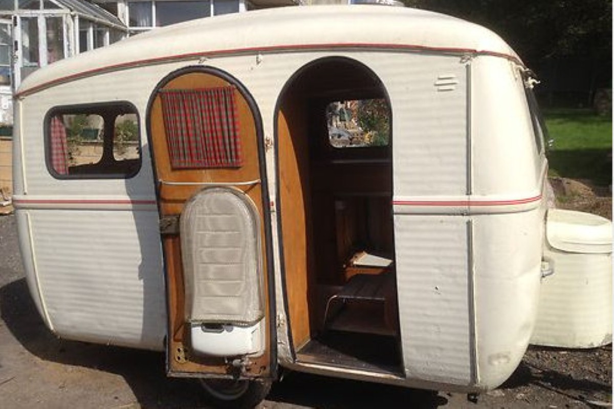 The 1959 Westfalia Caravan in all its glory