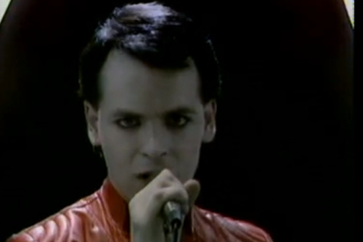 Numan, seen here singing his 1979 smash hit Cars