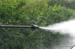 Pressure washers can make cleaning your caravan a doddle