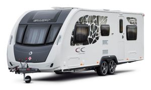 Swift Concept Caravan will be on show at the Camping and Caravan show next week