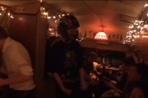 The newest craze, Harlem Shake, was performed in a caravan
