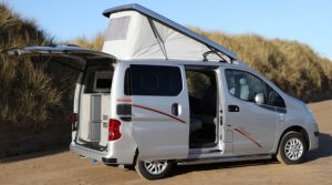 The Lunar Vacanza is a four person camper within the features of an everyday family car, giving buyers the best of both