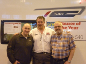 Mark Hayes (left) was revved up by Elddis SoLiD Construction