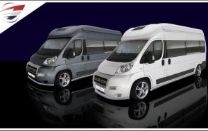 The new Auto-Trail range will haveoptions to change exterior paint from white to black