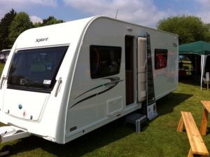 The new Elddis Xplore was unveiled at the National Camping and Caravanning Week even in Hertford
