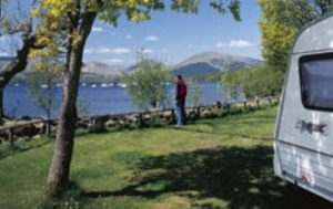 Luss campsite is one of the 17 sites included in the offer from The Camping and Caravanning Club