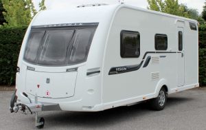 Key features on the Coachman Vision include a 6KW Truma dual-fuel boiler and a dual fuel hob