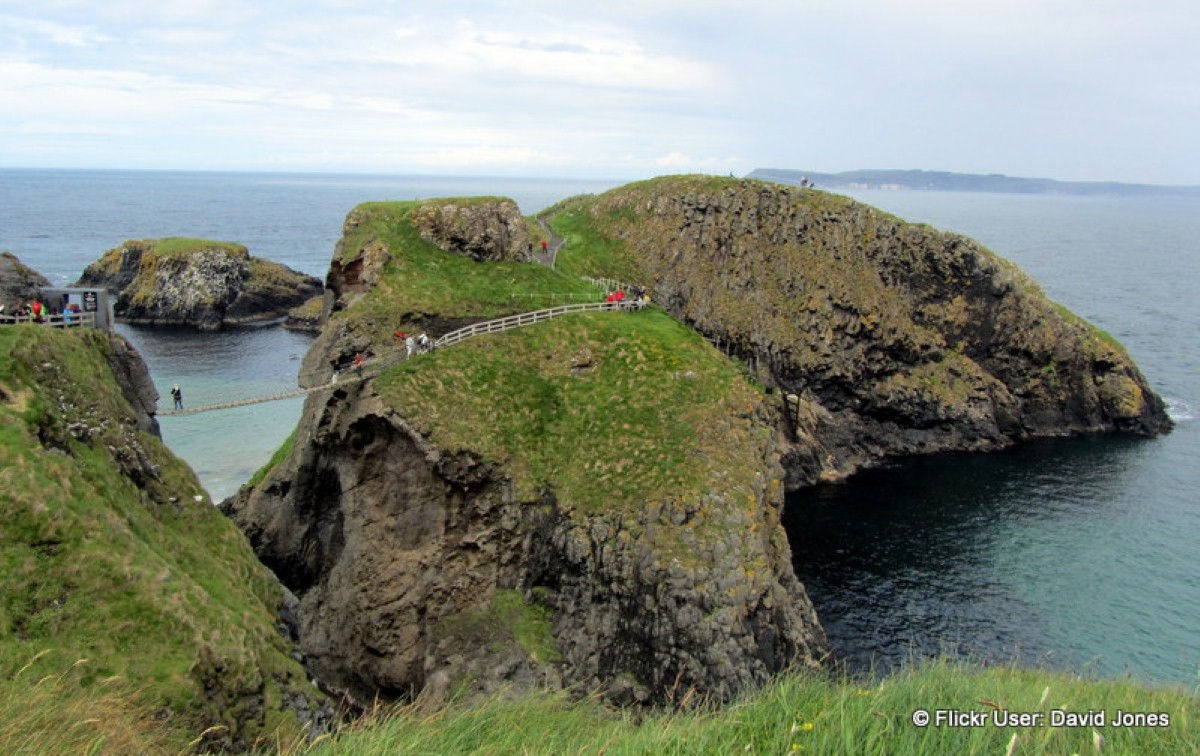 The Northern Irish coastline is a popular tourist destination