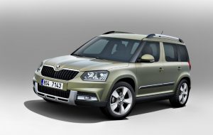 The new Skoda Yeti will be unveiled officially at the Frankfurt motor show this September