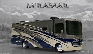 Thor motohomes has announced its new luxurious 2014 Miramar range