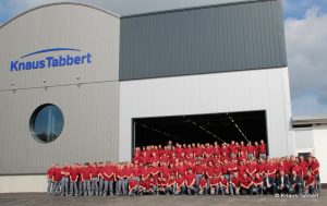 Knaus Tabbert is proud of their new production facility in Mottgers, Germany