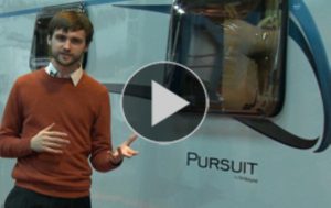 The Bailey Pursuit is the new entry-level Alu-Tech caravan range