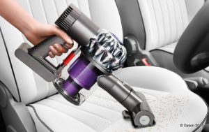 The new Dyson claims to have 10x more suction power than any other hand-held vacuum