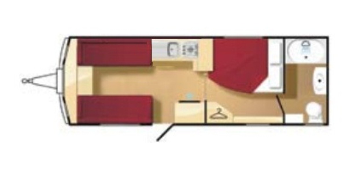 Layout in the Elddis Odyssey 634