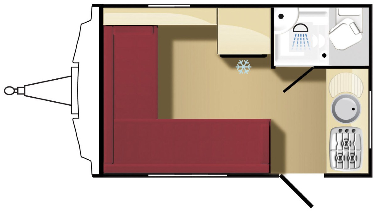 Elddis Xplore 302 layout