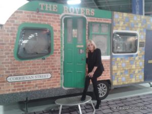 Michelle Collins' Corrie-Van was the star attraction at this year's show