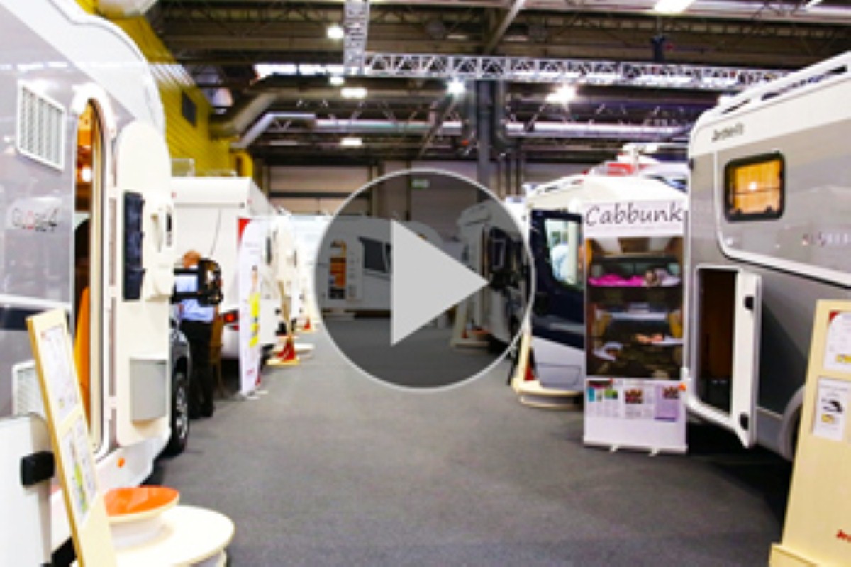 Motorhomes make up a significant chunk of the Caravan and Camping Show