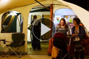 The Caravan and Camping Show attracts thousands of people to the NEC