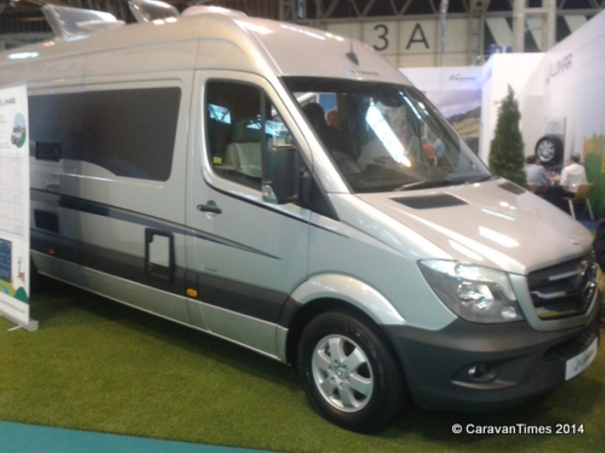 The Lunar Landstar will be on display at the Caravan Salon in Dusseldorf later this year