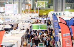This year's show spread across five halls of the Birmingham NEC