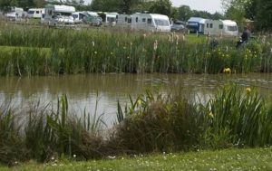 The fishing lake is a popular attraction at The Millpond site
