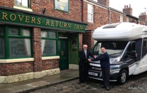 The Auto-Trail Frontier Scout will be a regular feature on the soap