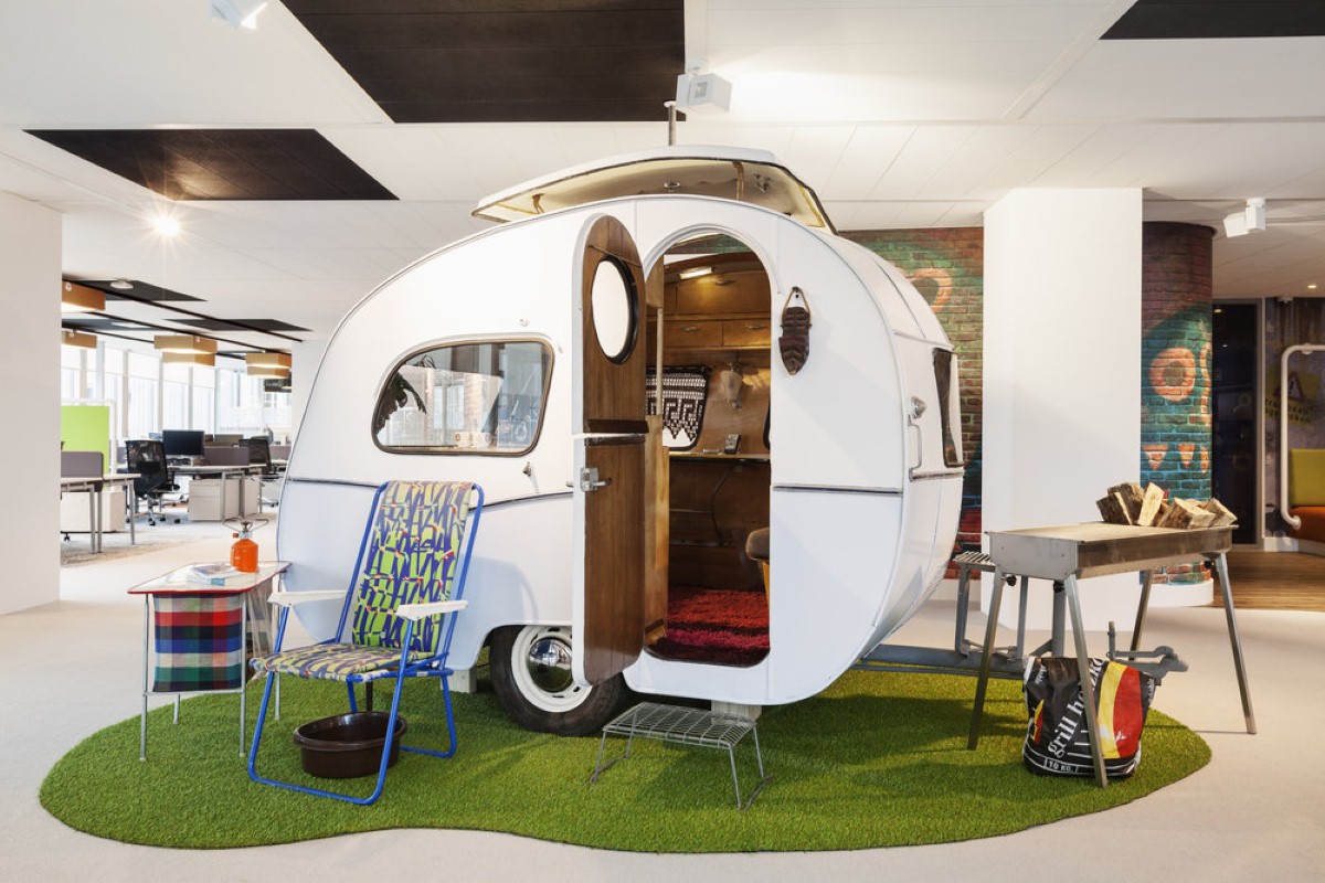 The Google Amsterdam offices were revamped in January