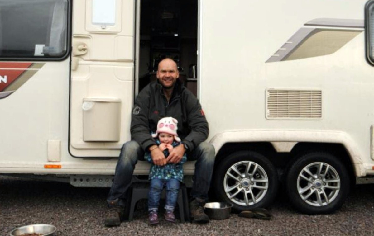 Monty took his family and dog on his latest wildlife adventure
