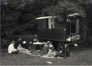 The leisure caravanning movement began before the First World War