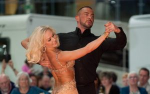 Strictly's Kristina Rihanoff and Robin Windsor treated the Brownhills audience with a wonderful performance