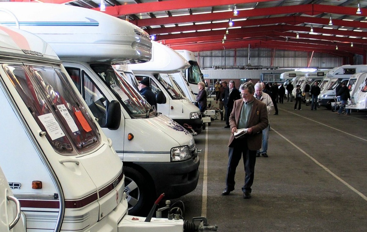 British Car Auctions held its first auction of caravans and motorhomes of 2014 over the weekend
