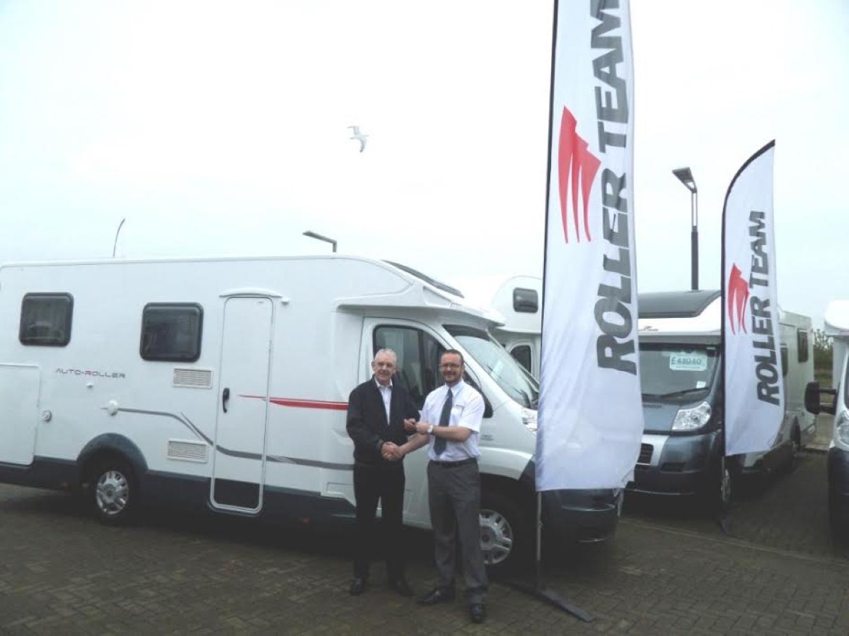 John Seeds is the winner of a Roller Team Autoroller 685 for a year