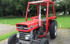 Peter Matheson lets his inner farmer out on tractor charity expedition