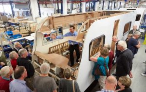 A tour of Bailey's manufacturing facility and new Unicorn range were part of the rally