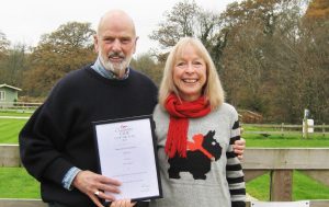 David Hunter and Diana Smith are rewarded first place in this year's CL of the Year Award